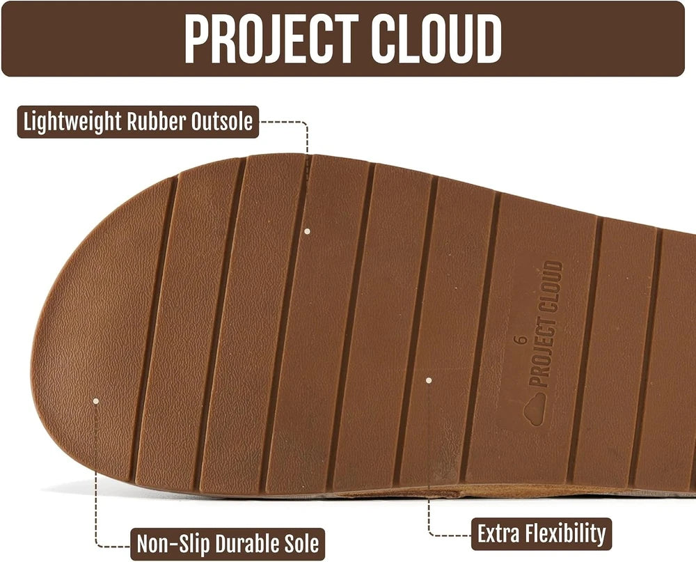 Genuine Leather Casual Clogs