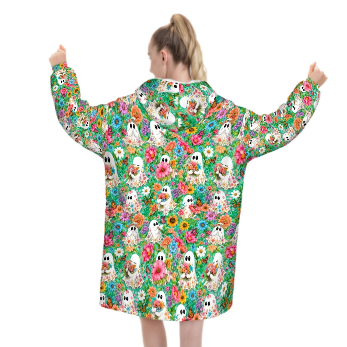 Adult Blanket Ghostly Gurl