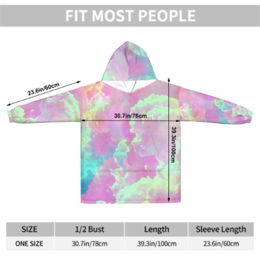 Adult Blanket Hoodie 286260120062963438